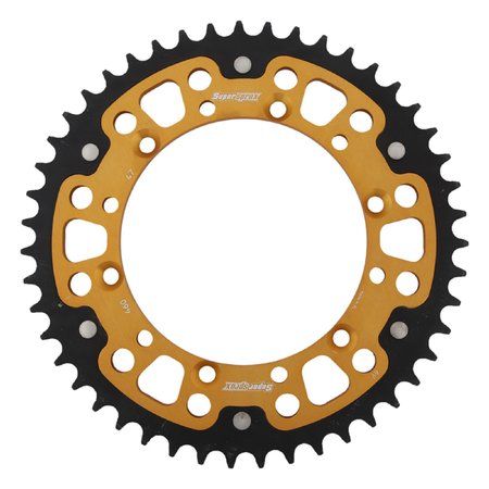 SUPERSPROX Gold Stealth Sprocket For Kawasaki KDX200 1984-2006, KLX250 2018 RST-460-47-GLD